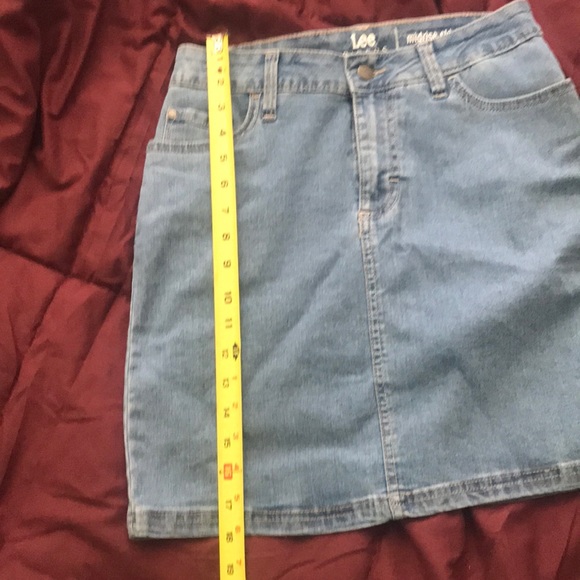 Brand New Lee Denim Mini Skirt - Picture 4 of 4